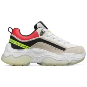 Ampp“D Low-Top Bílá/Červená/Kaštanová