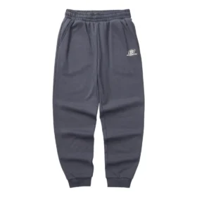 Barevné ležérní pletené kalhoty se stahovací šňůrkou „Grey“