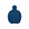 Barevná ležérní série Letter Zip-up Hooded Jacket „Blue Orange“