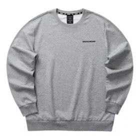 Barevná mikina s potiskem z řady Casual „Grey Black“
