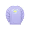 Barevný svetr s logem značky z řady Casual „Purple Yellow“
