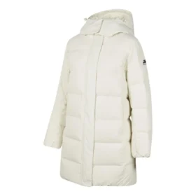 BASIC Dlouhá péřová bunda „White“