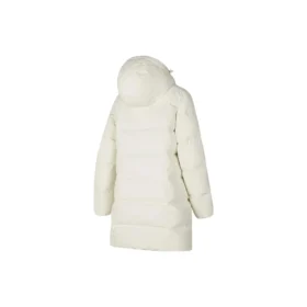 BASIC Dlouhá péřová bunda „White“