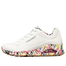 Běžecká obuv James Goldcrown x Skechers Uno Low, bílé