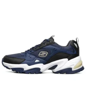 Běžecká obuv One Punch Man x Skechers Stamina V2 Low-Top modré/černé