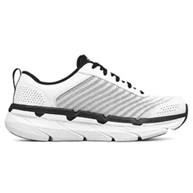 Běžecká obuv s nízkým svrškem a Max Cushioning, bílé/černé