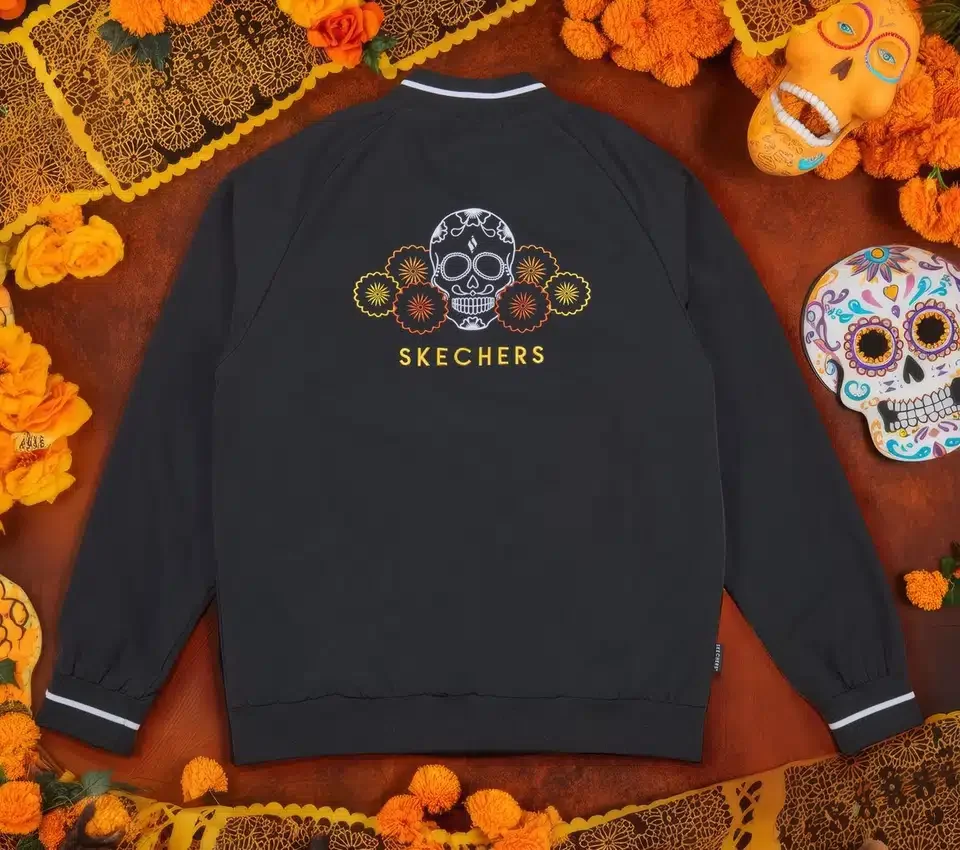 Bomberová bunda Dia de Muertos Bomberová bunda Dia de Muertos