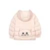 Bunda s potiskem loga „Pink Black White“