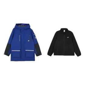 Casual Series 3-v-1 bunda s kapucí „Black Blue“
