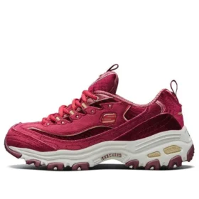 D‘ Lites Velvet Low-Top Daddy Obuv Red