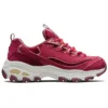 D‘ Lites Velvet Low-Top Daddy Obuv Red