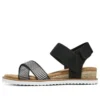 Desert Kiss Cross Strap Casual Sandály „Brown Black“