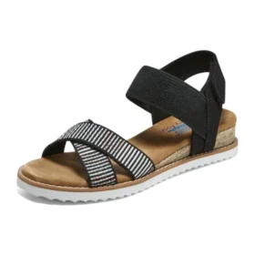 Desert Kiss Cross Strap Casual Sandály „Brown Black“