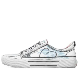 Dr. Seuss x Skechers Bob’s B Wilder Low – ležérní obuv, bílá/modrá/černá