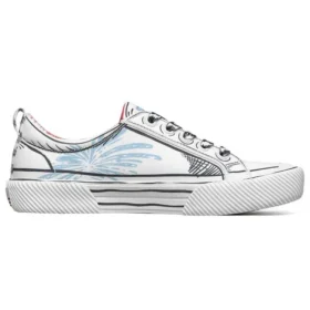 Dr. Seuss x Skechers Bob’s B Wilder Low – ležérní obuv, bílá/modrá/černá