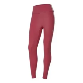 Fitness legíny s potiskem písmen „Burgundy“
