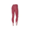Fitness legíny s potiskem písmen „Burgundy“