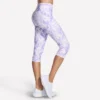 GO FLEX Capri s potiskem a vysokým pasem GO FLEX Capri s potiskem a vysokým pasem