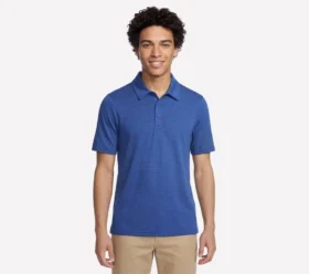 GO GOLF GO DRI All Day Stripe Polo