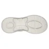 Go Walk 5 Arch Fit leštěné sandály „White“