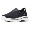 Go Walk 5 Casual One Pedal černé nazouvací boty