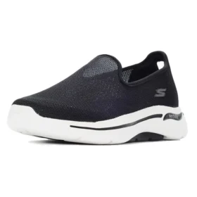 Go Walk 5 Casual One Pedal černé nazouvací boty