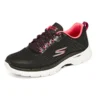 Go Walk 6 „Stunning Glow – Black Hot Pink“