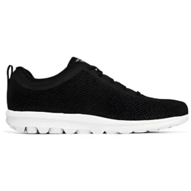 Go Walk Classic šněrovací boty „Black White“