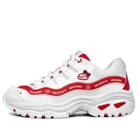 Hello Kitty x Skechers nízké červené