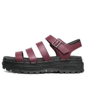 Jammers Poppin“ sandály s pásky „Burgundy“