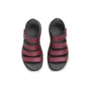 Jammers Poppin“ sandály s pásky „Burgundy“