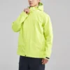 Jednobarevná bunda 3 v 1 se zipem „Green Grey“