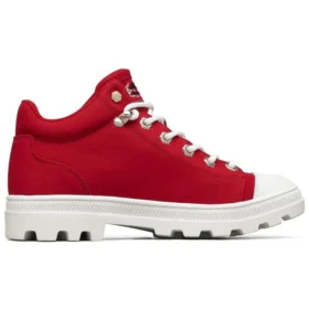 Jeremy Ville x Skechers Roadies vysoké plátěné boty červené/bílé Jeremy Ville x Skechers Roadies vysoké plátěné boty červené/bílé