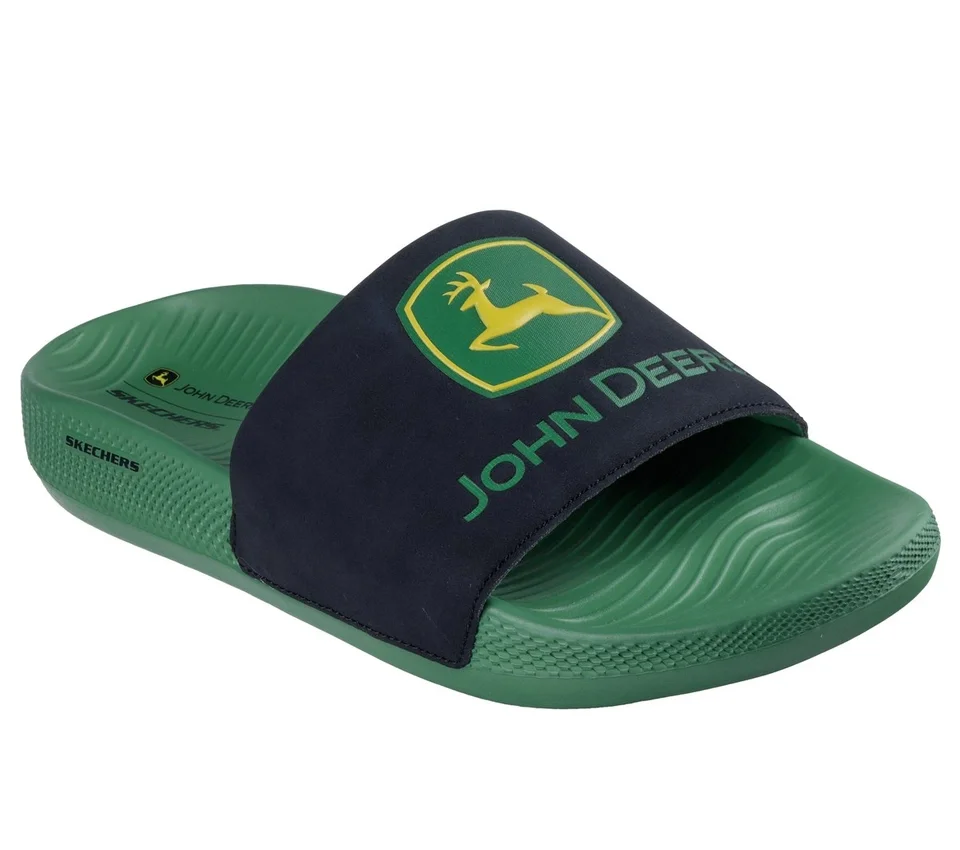 John Deere: Nízké pantofle – velké logo John Deere: Nízké pantofle – velké logo
