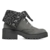 Kozačky Teen Spirit Knit Buzz „Black Charcoal“