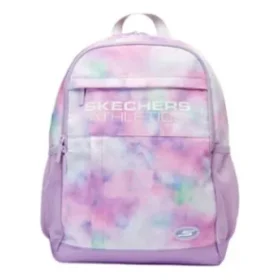 Lehký batoh z textilie s velkou kapacitou „Purple Blue White“