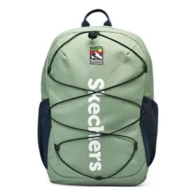 Lehký látkový batoh „Green White“