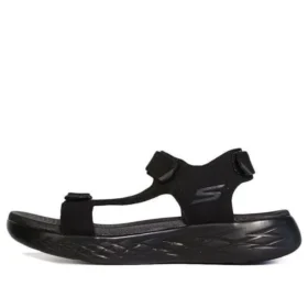 Lehké pohodlné černé sandály pro outdoorové a plážové sporty