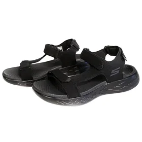 Lehké pohodlné černé sandály pro outdoorové a plážové sporty