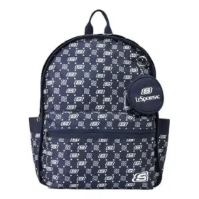 Ležérní batoh s potiskem písmen „Navy White“