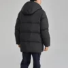 Ležérní dlouhá péřová bunda „Black“