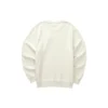 Ležérní mikina s kapucí „White Black“