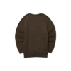 Ležérní mikina s potiskem „Brown Grey“