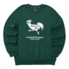 Ležérní mikina s potiskem „Green White“