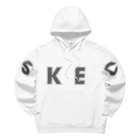 Ležérní mikina s potiskem „White Black“