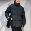 Ležérní péřová bunda „Black“