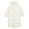 Ležérní péřová bunda „White“