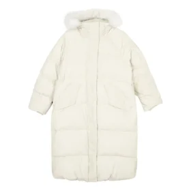 Ležérní péřová bunda „White“