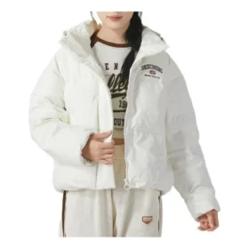 Ležérní péřová bunda „White“