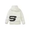 Ležérní péřová bunda „White“